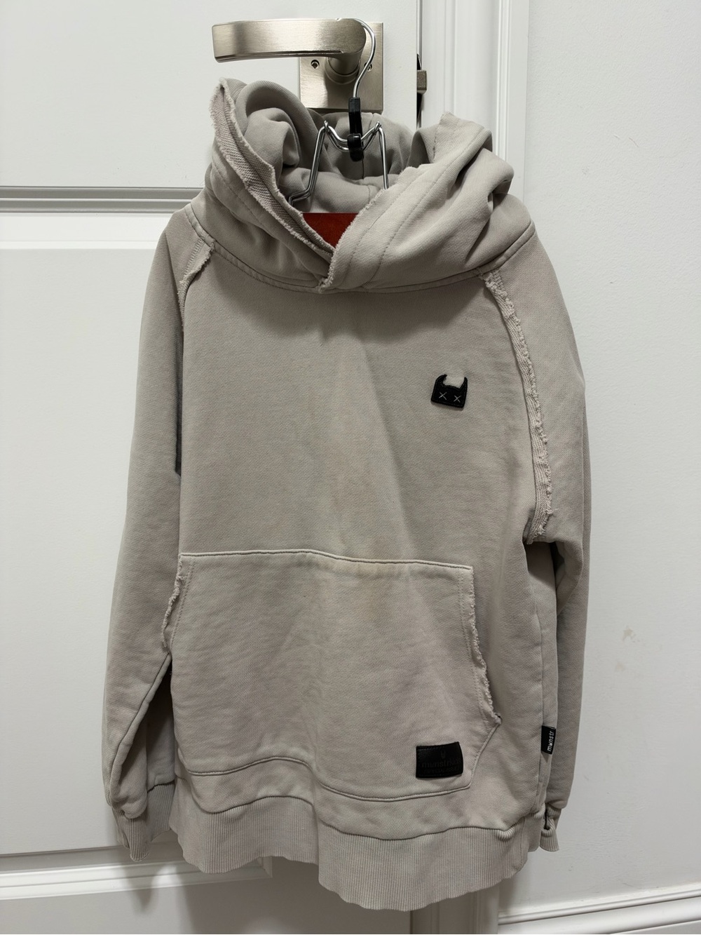 Munster Kids Gray Distressed Pullover Hoodie
